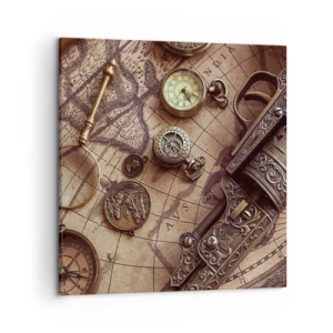 Obraz na plátne - Dobrodružstvo volá - 50x50 cm