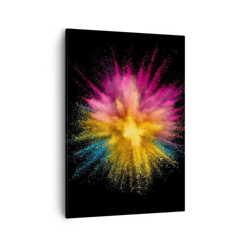 Obraz na plátne - Zrodenie farieb - 50x70 cm