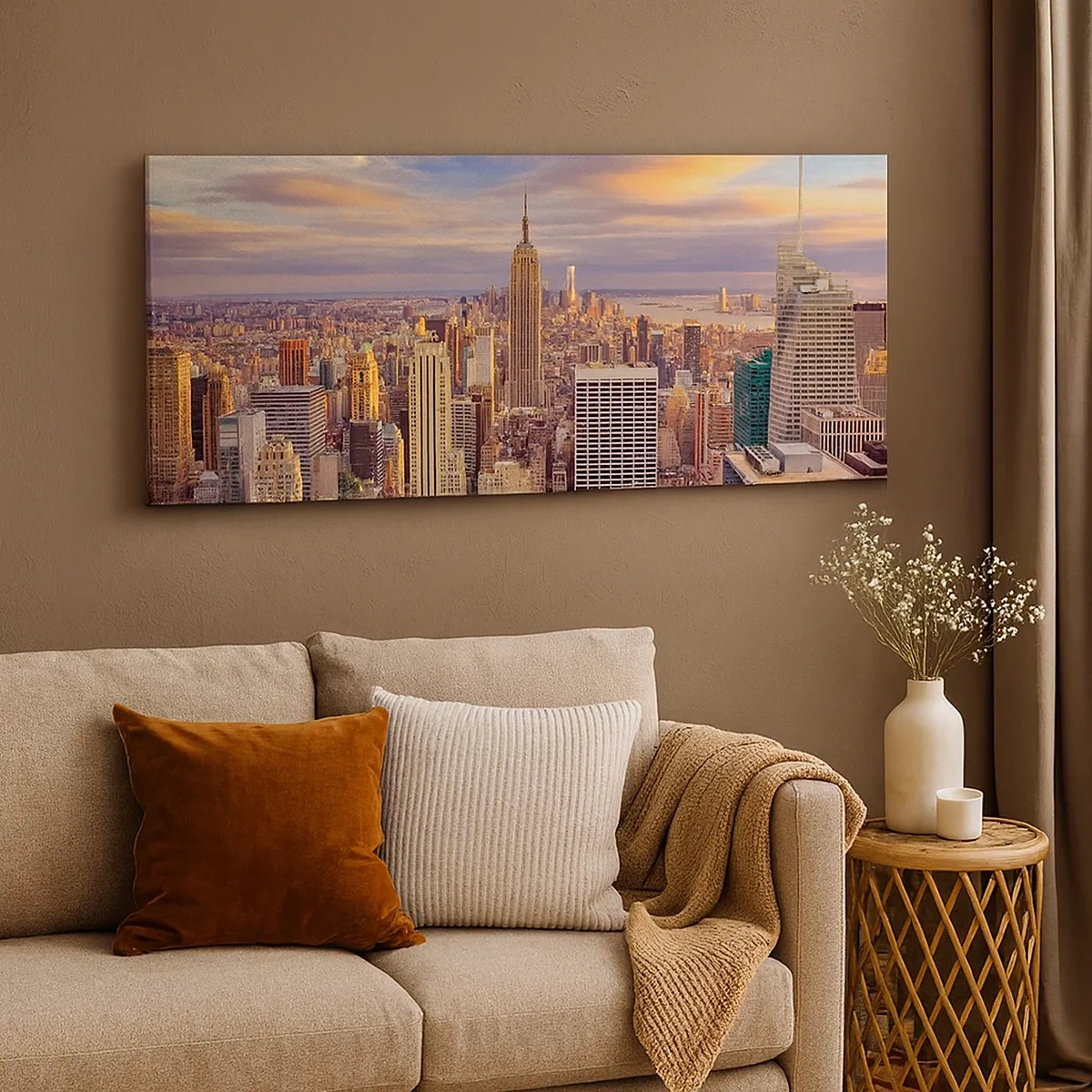 Obraz na plátne - Dosiahnuť samotné oblaky - 30x30 cm