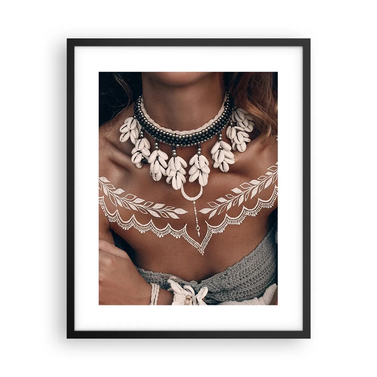 Plagát v čiernom ráme - Talizmany, rituály ženskosti - 40x50 cm