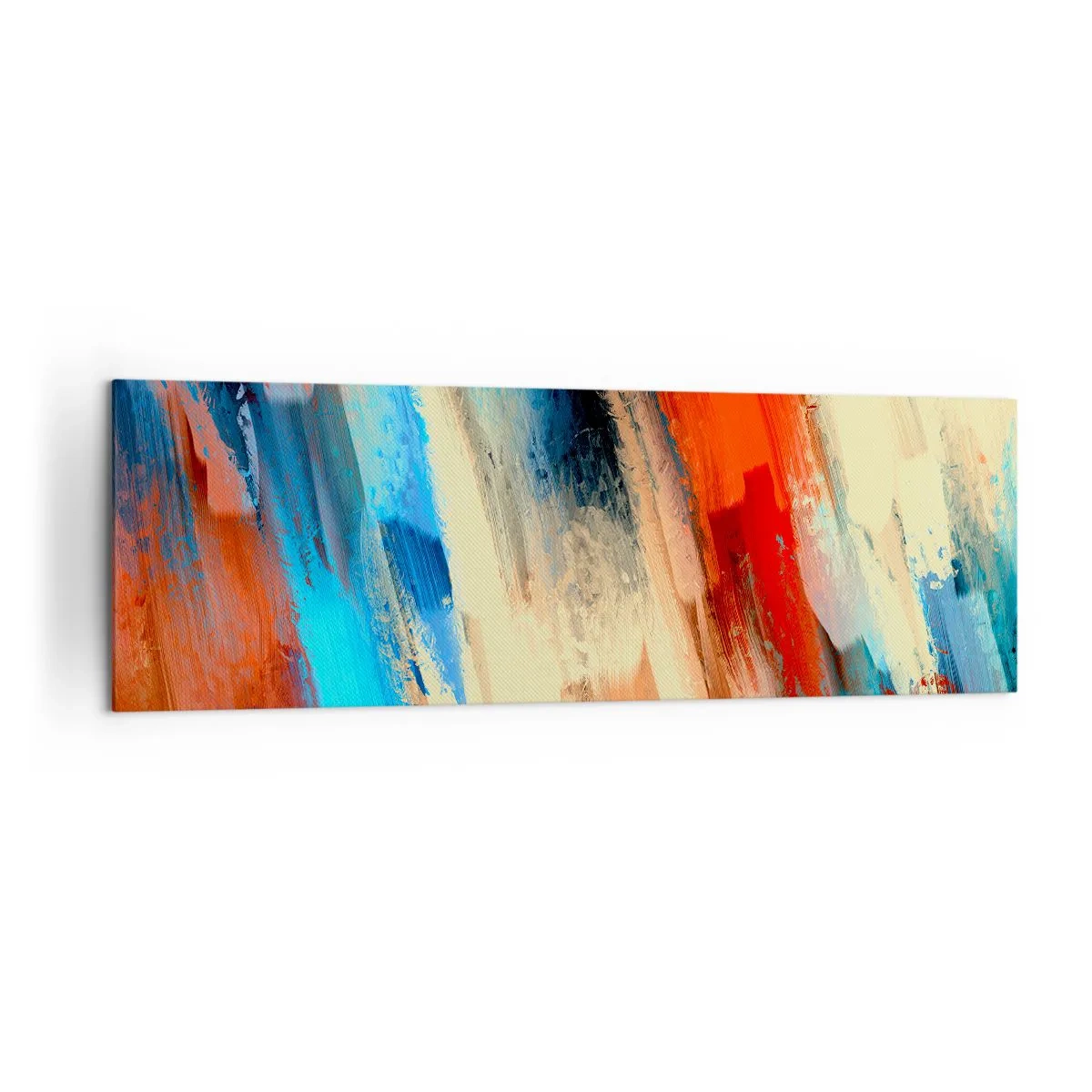Obraz na plátne - Vodopád farieb - 160x50 cm