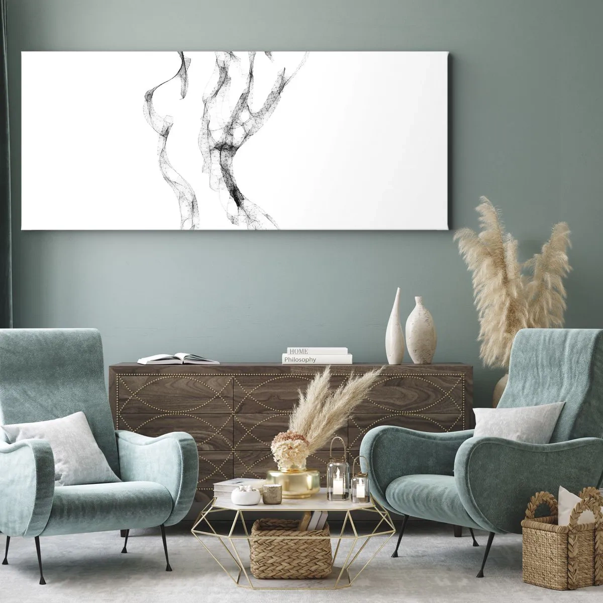 Obraz na plátne - Krásna a silná - 160x50 cm