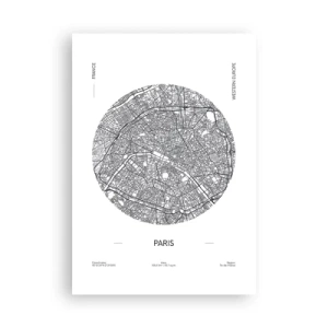 Plagát - Anatómia Paríža - 70x100 cm