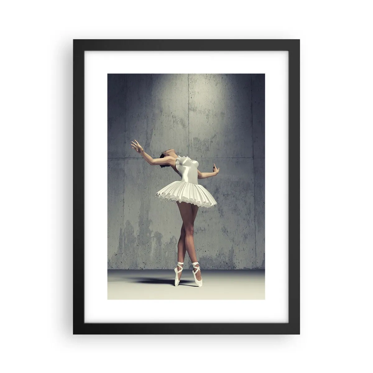 Plagát v čiernom ráme - Ľahko ako vták - 30x40 cm