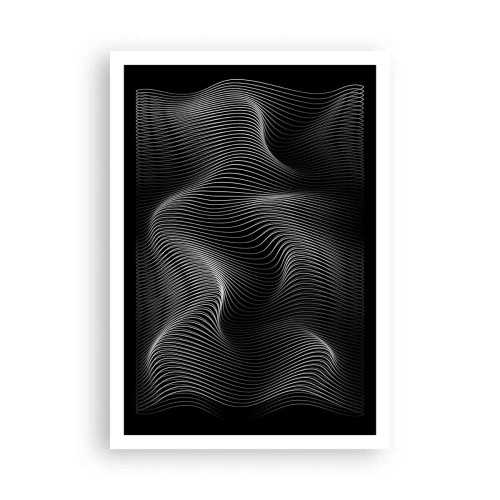 Plagát - Tanec svetla v priestore - 70x100 cm