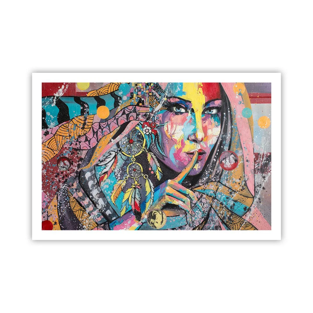 Plagát - Mlč, než pochopíš - 91x61 cm