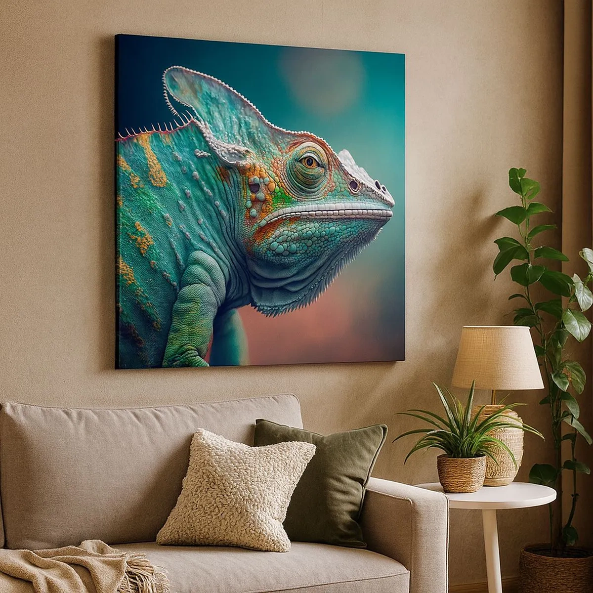 Obraz na plátne - Vidíš ma? To nie je dobre… - 30x30 cm