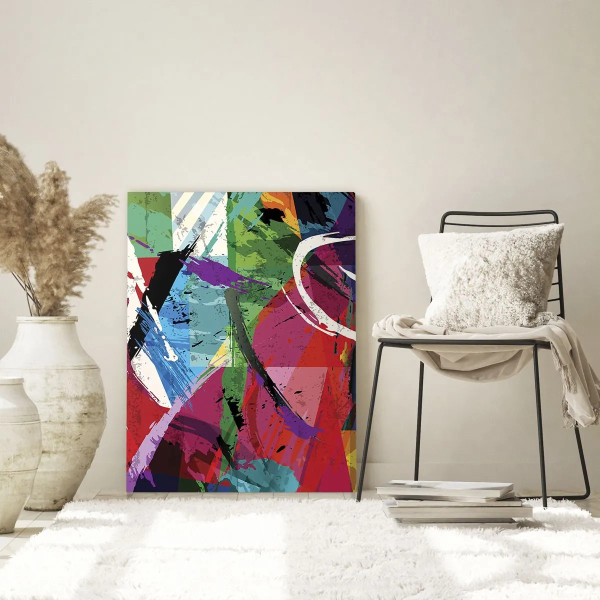 Obraz na skle - Rýchlo, živo a čulo - 50x70 cm