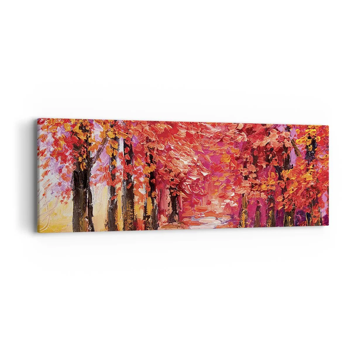 Obraz na plátne - Jesenná impresia - 90x30 cm