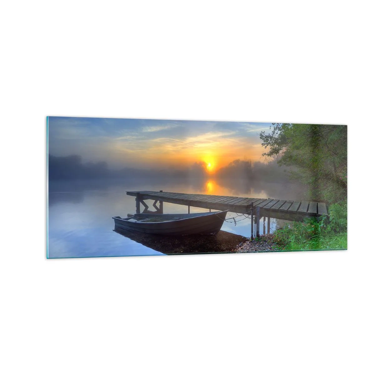 Obraz na skle - Ako sa obyčajné mení na kúzelné - 100x40 cm