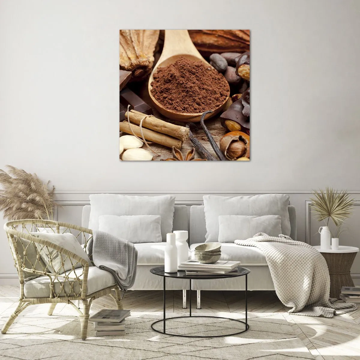 Obraz na skle - Najlepšie na smútok - 40x40 cm