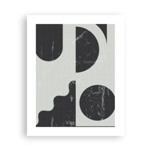 Plagát - Kompozícia nad a pod - 40x50 cm