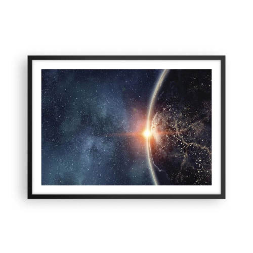 Plagát v čiernom ráme - V novej perspektíve - 70x50 cm