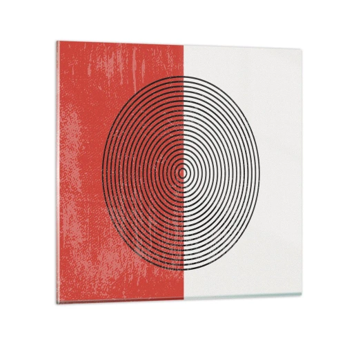 Obraz na skle - Presný zásah - 40x40 cm