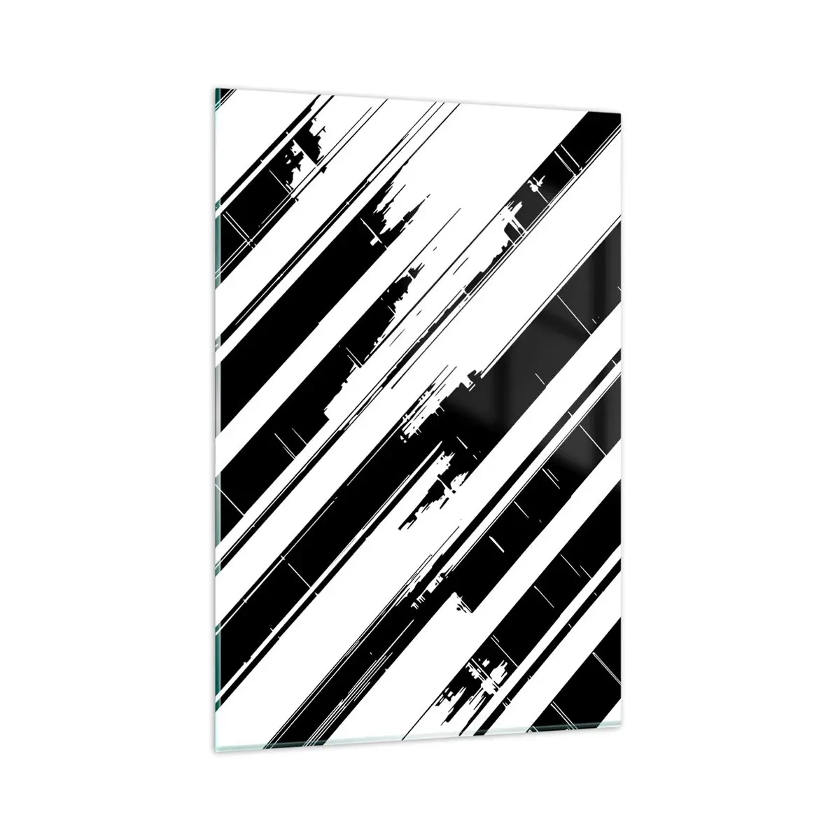 Obraz na skle - Intenzívna a dynamická kompozícia - 80x120 cm