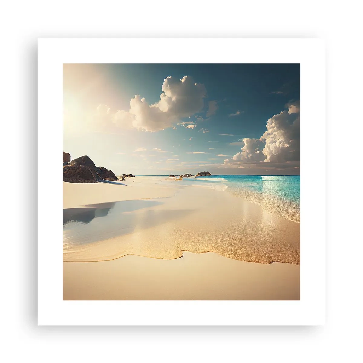 Plagát - Vysnený deň - 40x40 cm