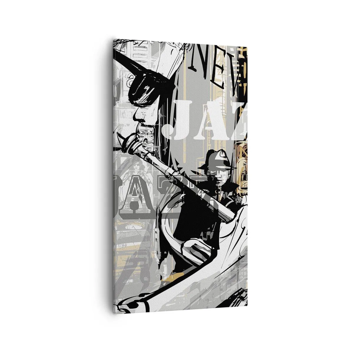 Obraz na plátne - V rytme New Yorku - 55x100 cm