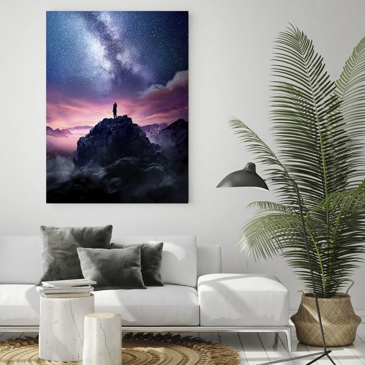 Obraz na skle - A pocítil život - 50x70 cm