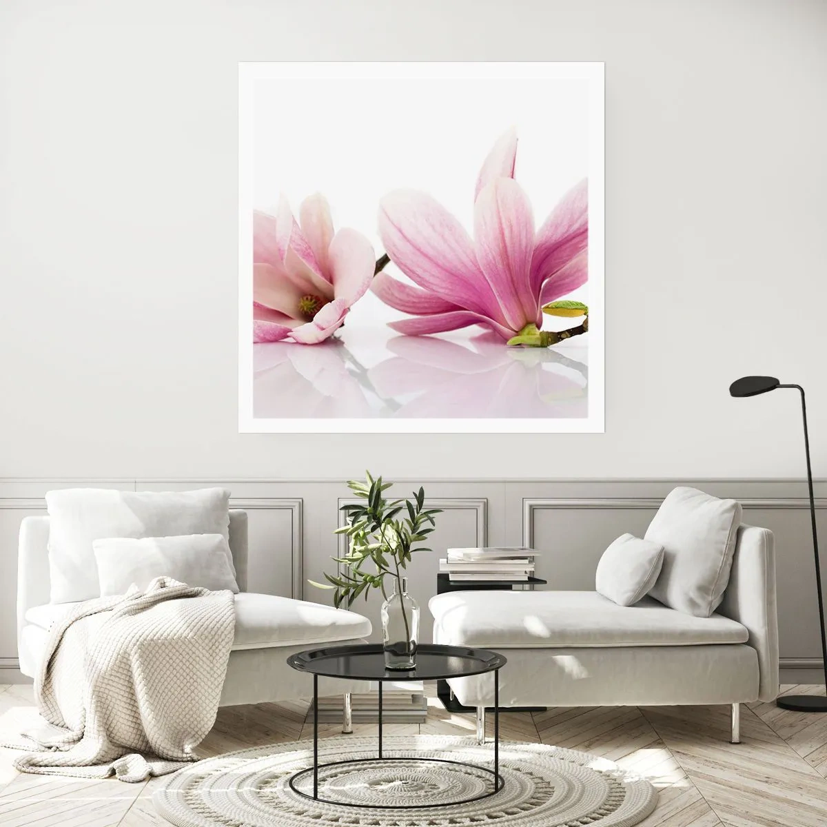 Plagát - Jemné ako závan jari - 40x40 cm