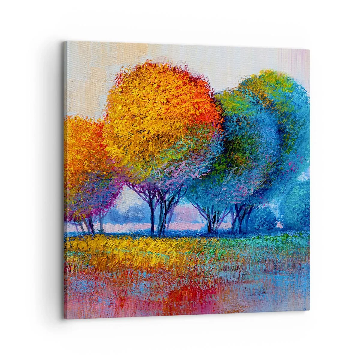 Obraz na plátne - Trs žiarivých farieb - 60x60 cm