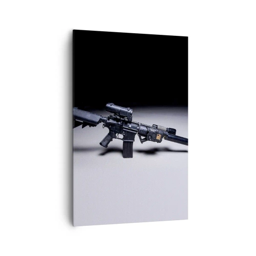 Obraz na plátne - Temný rytier - 80x120 cm