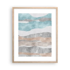 Plagát v ráme zo svetlého duba - Štúdia blízkosti - 40x50 cm