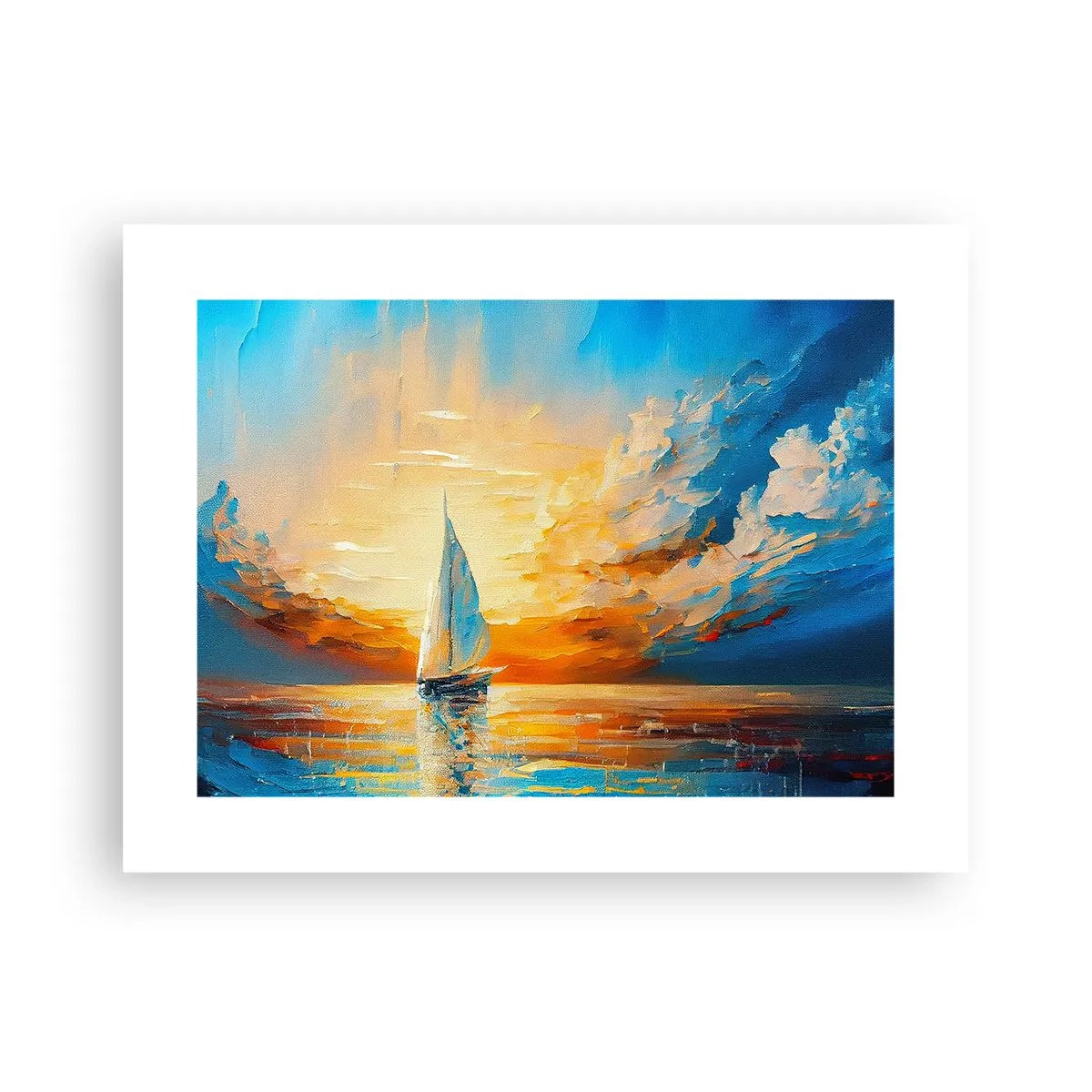 Plagát - Plavba v zlate - 40x30 cm