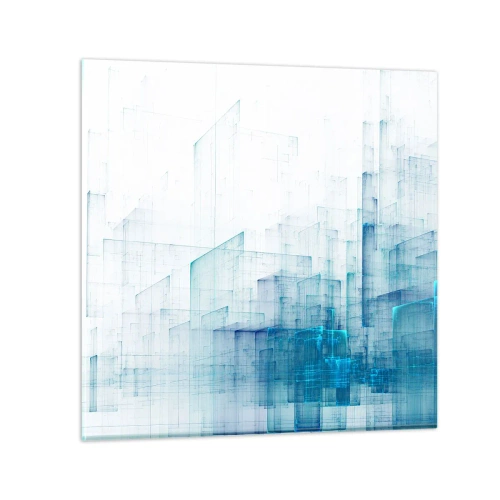Obraz na skle - Ako sa stal priestor - 60x60 cm