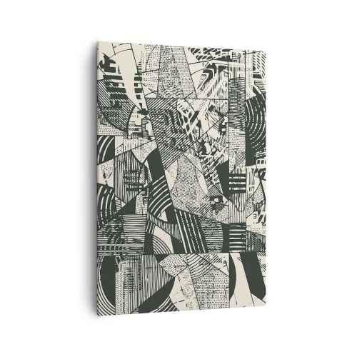 Obraz na plátne - Dynamika súčasnosti - 70x100 cm