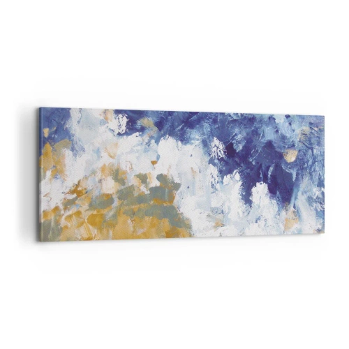 Obraz na plátne - Tanec živlov - 100x40 cm