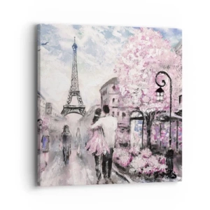 Obraz na plátne - Keď sa zamilovať, tak len v… - 40x40 cm