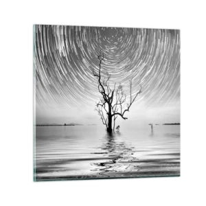 Obraz na skle - Symfónia prírody - 50x50 cm