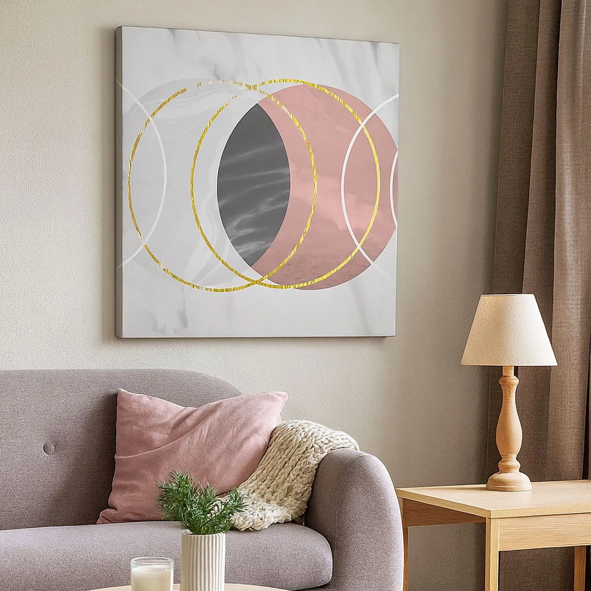 Obraz na plátne - Hudba sfér - 30x30 cm