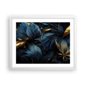 Plagát v bielom ráme - Podšívané zlatom - 50x40 cm