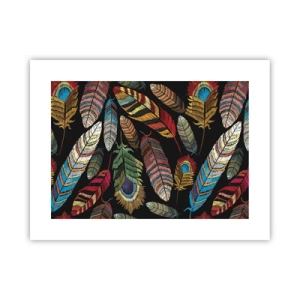 Plagát - Vtáčí karneval - 40x30 cm