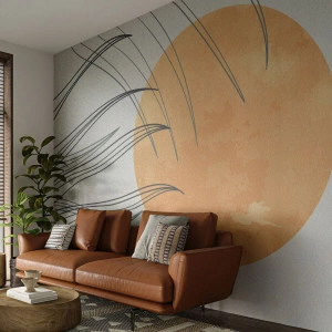 Fototapeta Standard Eco - Vždy ku slnku - slnko, Minimalizmus, Kus - 200x140 cm