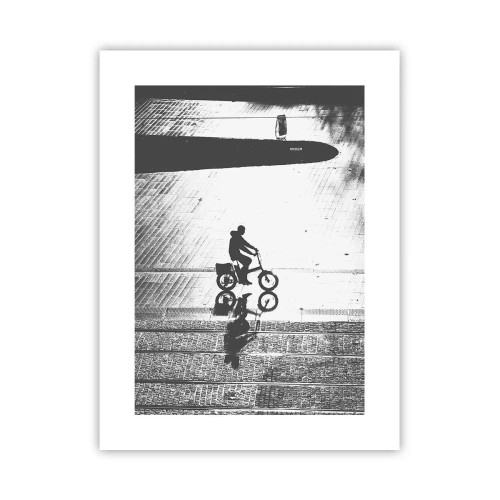 Plagát - Dopredu, cez mesto - 30x40 cm