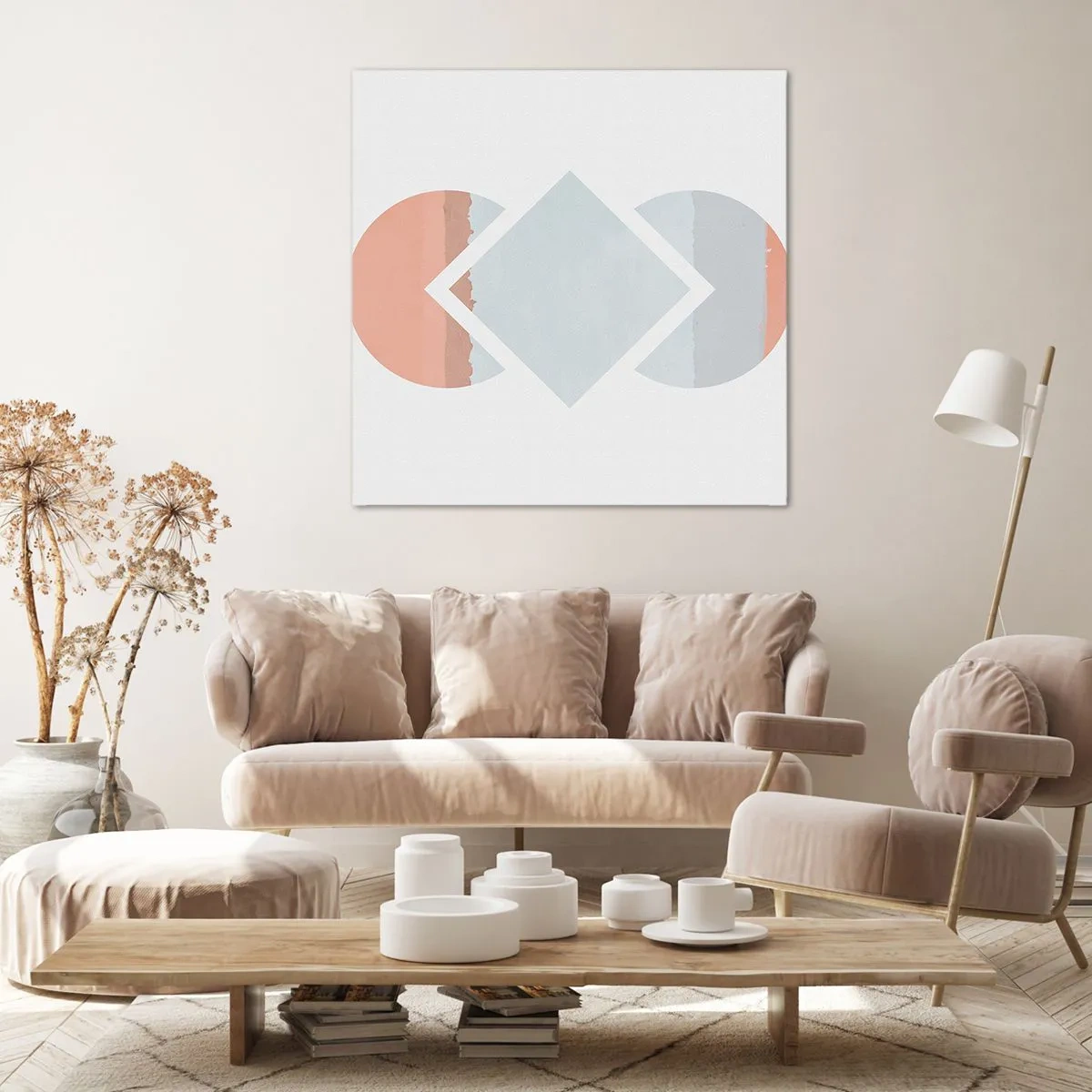 Obraz na plátne - Situácia je jasná - 70x70 cm