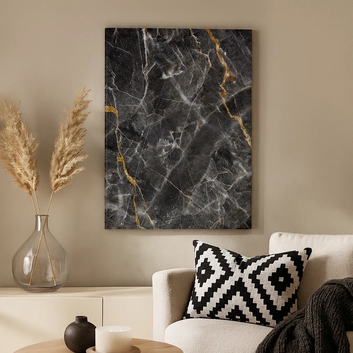 Obraz na plátne - Vnútorný život kameňa - 50x70 cm