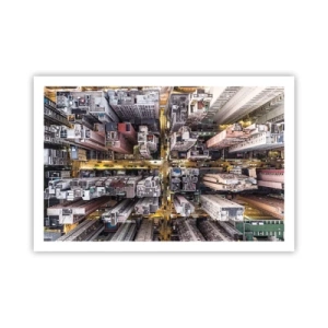 Plagát - Pozdrav z Hongkongu - 91x61 cm