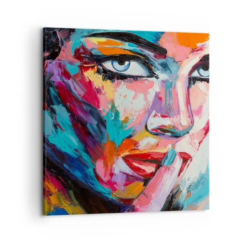 Obraz na plátne - Naše prvé tajomstvo - 60x60 cm