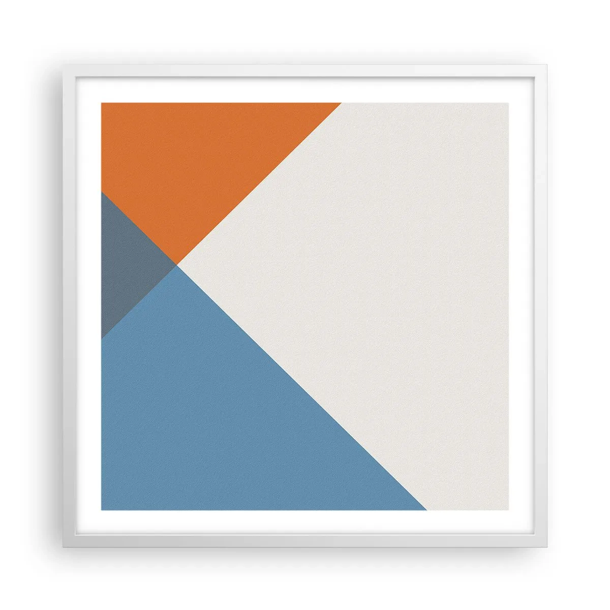 Plagát v bielom ráme - Pod uhlom… - 60x60 cm