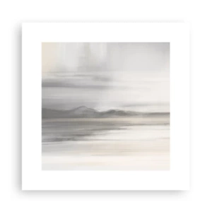 Plagát - Zamyslená diaľka - 30x30 cm