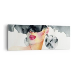 Obraz na plátne - Tajomstvo elegancie - 140x50 cm