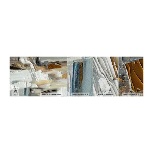 Vzorka fototapety Premium Sand - Farebné nahromadenie - Kus, Maľovať, Maľovanie - 100x30 cm