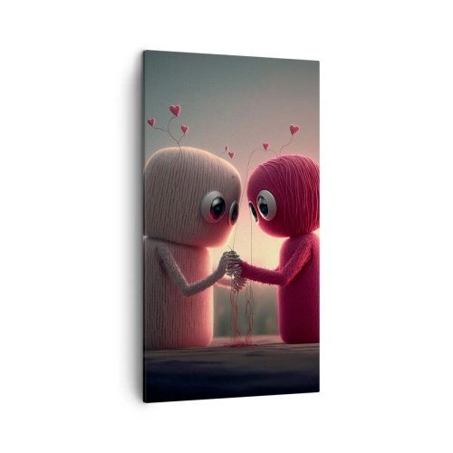 Obraz na plátne - Každý môže milovať - 45x80 cm