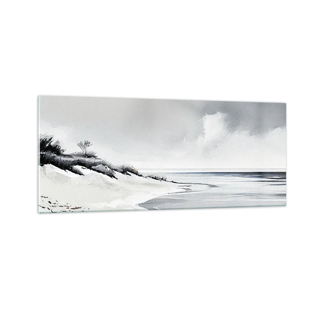 Obraz na skle - Vždy spolu - 100x40 cm