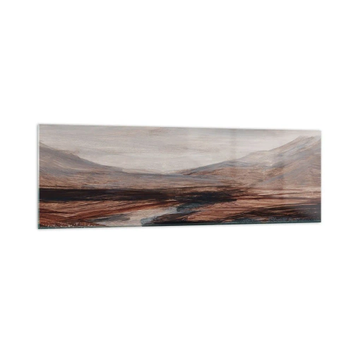 Obraz na skle - Pokojné údolie - 160x50 cm