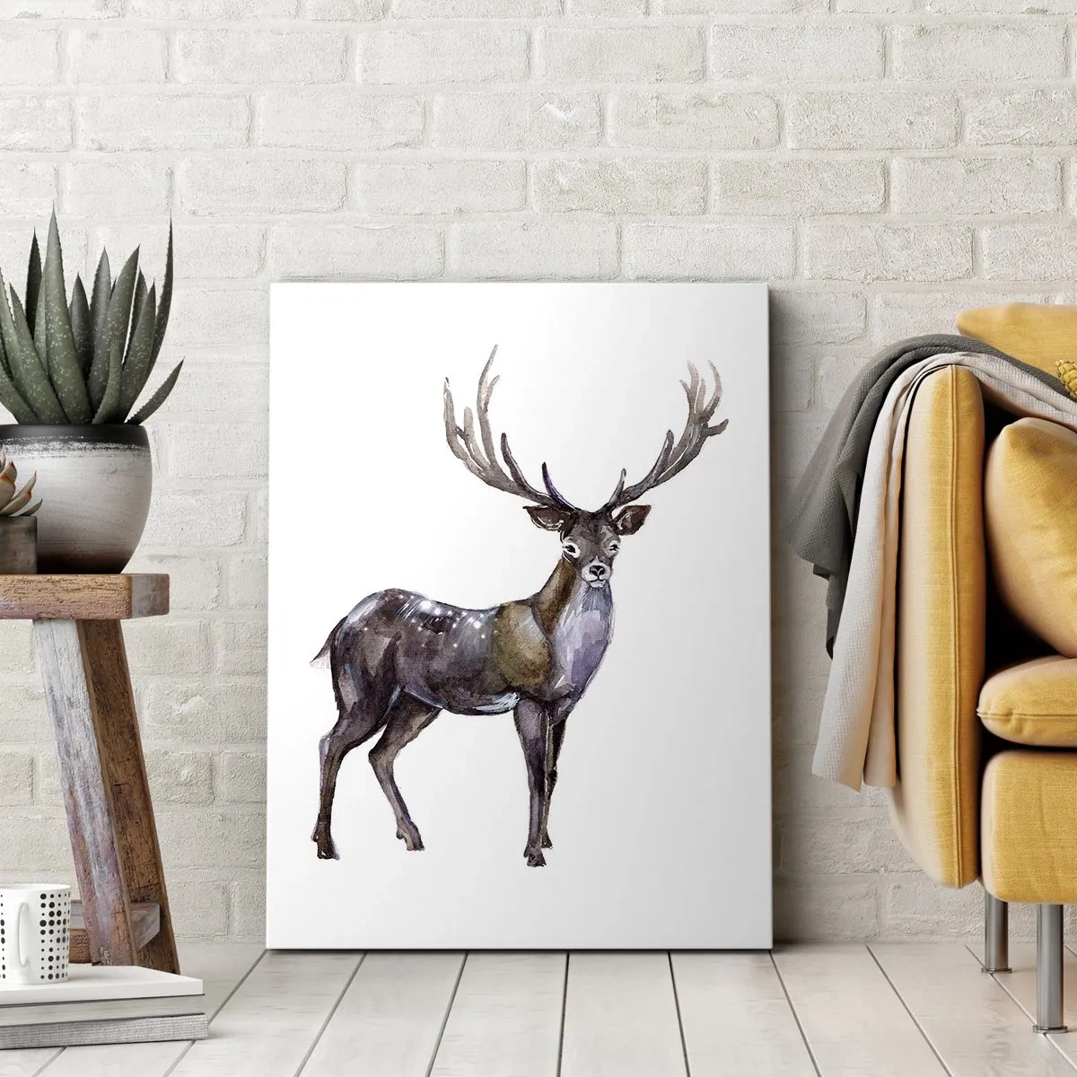 Obraz na plátne - Kráľ polnočnej púšte - 65x120 cm