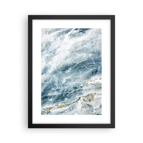 Plagát v čiernom ráme - Ľadový svet - 30x40 cm